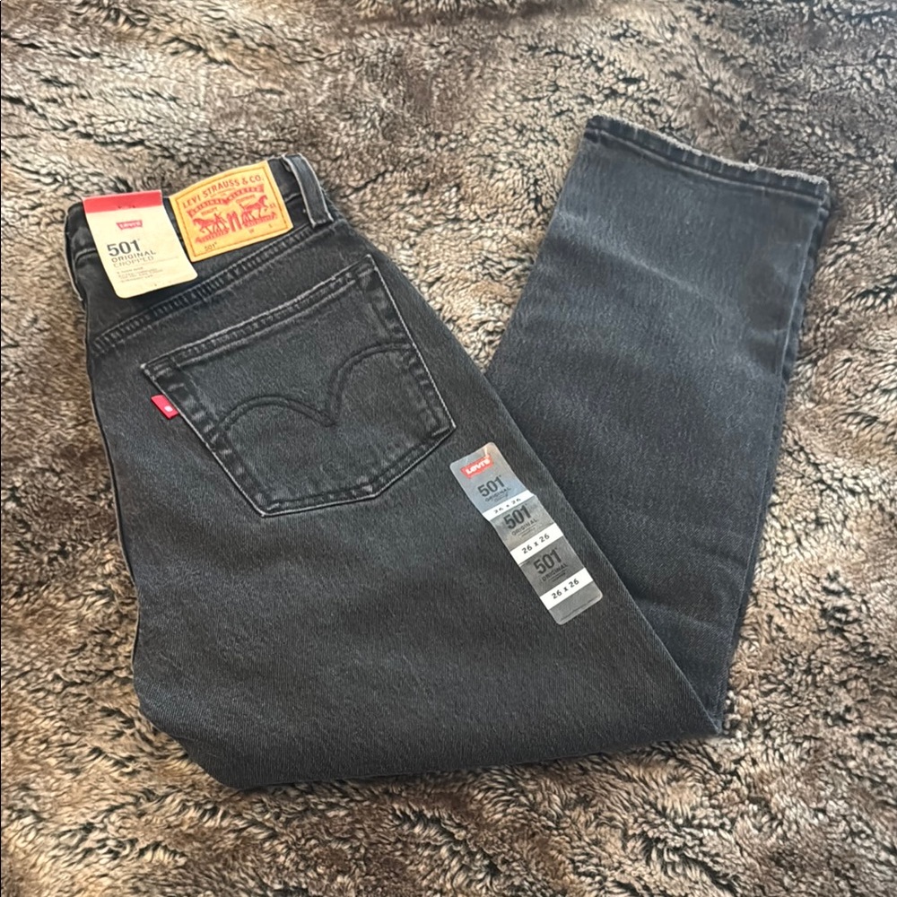 Levi's 501 Black Jeans